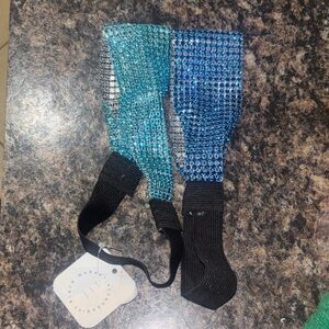 Blue and Teal Rhinestone Hair Accessory